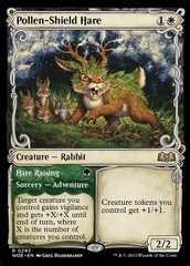 Magic: The Gathering - Wilds of Eldraine - Pollen-Shield Hare // Hare Raising (293)