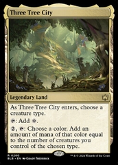 Magic: The Gathering - Bloomburrow - Three Tree City (260)