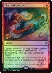 Magic the Gathering - Foundations - Electroduplicate (Prerelease FOIL)