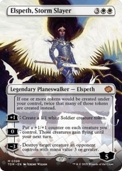 Magic the Gathering - Tarkir: Dragonstorm - Elspeth, Storm Slayer (Borderless)