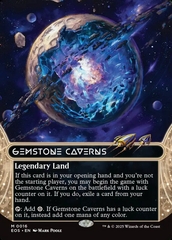 Magic the Gathering - Edge of Eternities: Stellar Sights - Gemstone Caverns (Borderless)