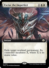 Magic the Gathering - March of the Machine Commander - Excise the Imperfect (Extended Art)