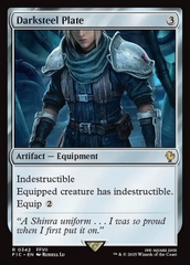 Magic: The Gathering - Final Fantasy Commander - Darksteel Plate (342) Foil