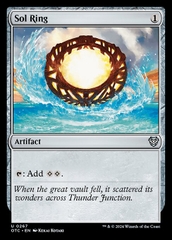 Magic: The Gathering - Outlaws of Thunder Junction Commander - Sol Ring (267)