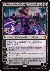 Magic: The Gathering - Foundations Promos - Liliana, Dreadhorde General (176s) Foil
