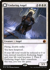 Magic: The Gathering - Innistrad: Midnight Hunt - Enduring Angel // Angelic Enforcer (17) Foil