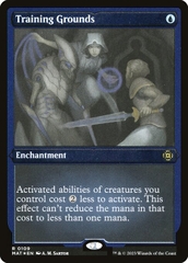 Magic: The Gathering - March of the Machine: The Aftermath - Training Grounds (109) Etched Foil