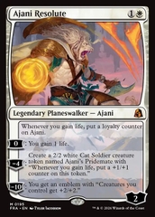 Magic: The Gathering - Reality Fracture - Ajani Resolute (195)