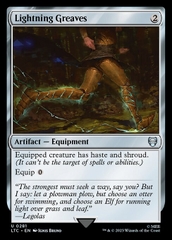Magic: The Gathering - Tales of Middle-earth Commander - Lightning Greaves (281)