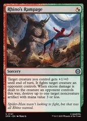 Magic: The Gathering - Marvel's Spider-Man - Rhino's Rampage (141) Foil