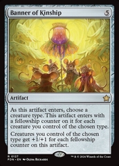 Magic: The Gathering - Foundations - Banner of Kinship (127)