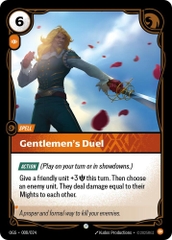 Riftbound TCG - Origins: Proving Grounds - Gentlemen's Duel (008/024)