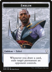 Magic: The Gathering - Dominaria Tokens - Teferi, Hero of Dominaria Emblem (16)