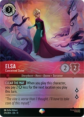 Disney Lorcana ~Winterspell~ Elsa - Concerned Sister (Epic) (215/204) HoloFoil