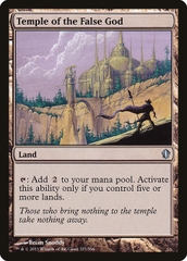Magic: The Gathering - Commander 2013 - Temple of the False God (327)