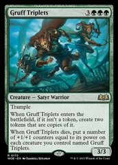 Magic: The Gathering - Wilds of Eldraine - Gruff Triplets (172)