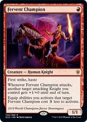 Magic the Gathering - Throne of Eldraine - Fervent Champion