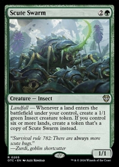 Magic: The Gathering - Outlaws of Thunder Junction Commander - Scute Swarm (205)