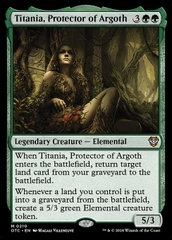 Magic: The Gathering - Outlaws of Thunder Junction Commander - Titania, Protector of Argoth (210)