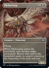 Magic the Gathering - Double Masters 2022 - Flickerwisp (Borderless)