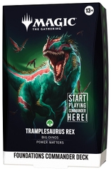 [Pre-Order] Magic: The Gathering - Foundations Commander - Commander Deck: Tramplesaurus Rex