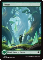 Magic the Gathering - Foundations - Forest (Full Art)