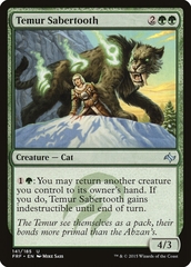 Magic the Gathering - Fate Reforged - Temur Sabertooth