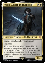 Magic the Gathering - The Lord of the Rings: Tales of Middle-earth Commander - Frodo, Adventurous Hobbit