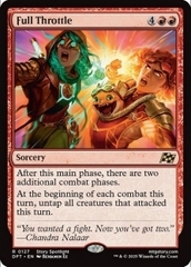 Magic the Gathering - Aetherdrift - Full Throttle (Extended Art)