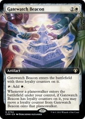 Magic the Gathering - Commander Masters - Gatewatch Beacon (Extended Art)