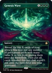 Magic the Gathering - Foundations - Genesis Wave (Borderless)