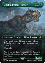 Magic the Gathering - Foundations - Ghalta, Primal Hunger (Borderless)