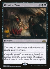 Magic the Gathering - Guilds of Ravnica  - Ritual of Soot
