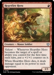 Magic the Gathering - Bloomburrow - Heartfire Hero
