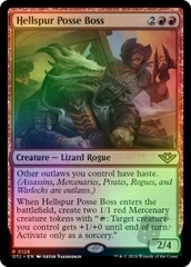 Magic: The Gathering - Outlaws of Thunder Junction - Hellspur Posse Boss (128) Foil