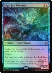 Magic the Gathering - Foundations - High Fae Trickster (Prerelease FOIL)