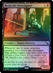 Magic the Gathering - Murders at Karlov Manor - Homicide Investigator FOIL