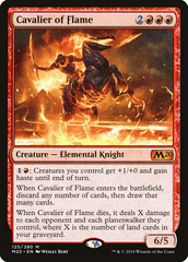 Magic the Gathering - Core Set 2020 - Cavalier of Flame