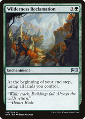 Magic the Gathering - Ravnica Allegiance - Wilderness Reclamation