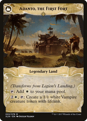 Magic the Gathering - Ixalan - Legion's Landing // Adanto, the First Fort
