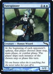 Magic the Gathering - Mystery Booster Retail Edition - Fatespinner - FOIL