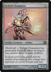 Magic the Gathering - Scars of Mirrodin - Etched Champion