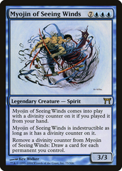 Magic the Gathering - Champions of Kamigawa - Myojin of Seeing Winds