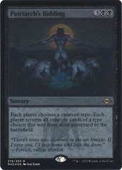 Magic the Gathering - Modern Horizons 2 - Patriarch's Bidding - FOIL ETCHED