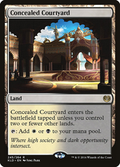 Magic the Gathering - Kaladesh  - Concealed Courtyard