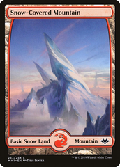 Magic the Gathering - Modern Horizons - Snow-Covered Mountain