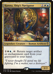 Magic the Gathering - Commander 2016 - Hanna, Ship's Navigator