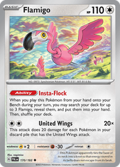 Pokemon TCG - Scarlet & Violet: Paldea Evolved - Flamigo