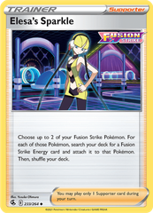 Pokemon TCG  - Sword & Shield: Fusion Strike - Elesa's Sparkle