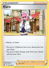 Pokemon TCG - Sword and Shield: Chilling Reign - Klara